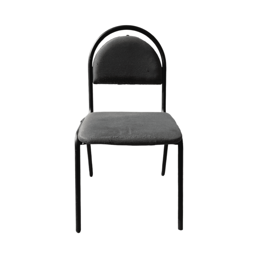 Стул офисный темно серый