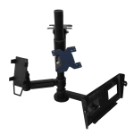 Стойка с кронштейном для монитора,банковского терминала и принтера/фискального регистратора