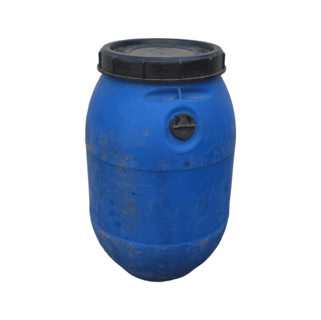 Бочка пластиковая синяя