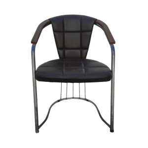 Кресло Эвита коричневый кожзам