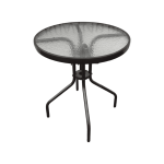 Стол Жардино клаб 60 черный сталь