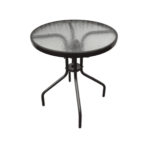 Стол Жардино клаб 60 черный сталь