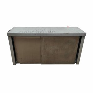 Полка пристенная закрытая купе 2 уровня 120/40/60