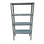 Стеллаж 95/40/184 4 полки разборный оцинкованный