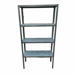 Стеллаж 95/40/184 4 полки разборный оцинкованный