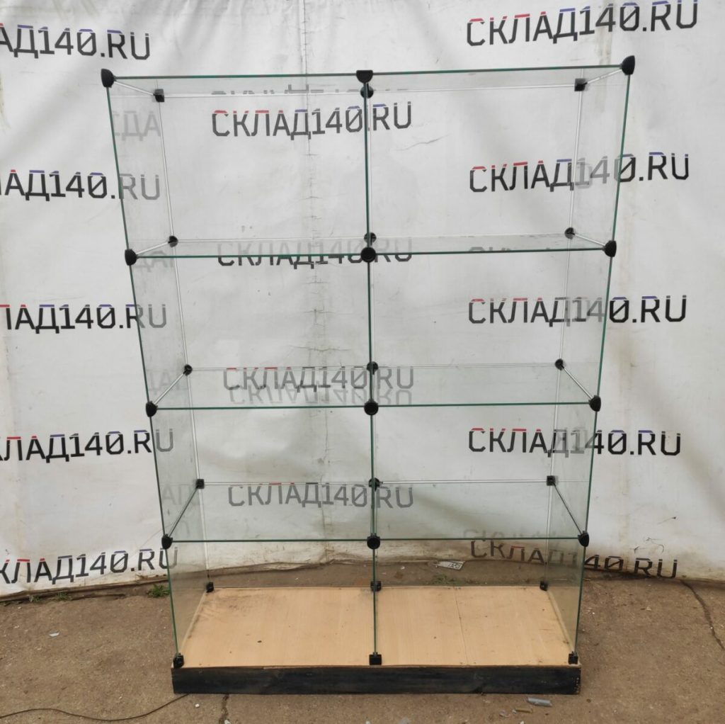 Витрина стеклянные кубы
