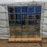 Витрина стеклянные кубы 210/46/219 25 ячеек