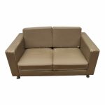 Диван Ватсон 150 бежевый кожзам