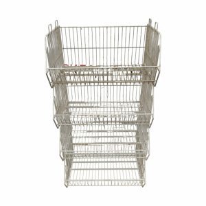 Стеллаж овощной 50/65/124 4 корзин