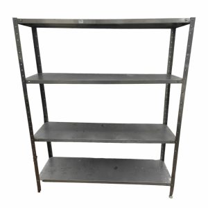 Стеллаж 151/51/178 разборный нержавейка 4 полки