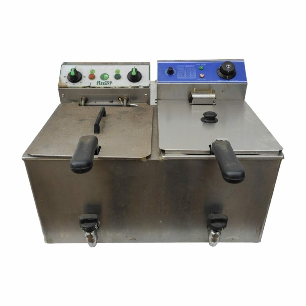 Фритюрница 2 ванны