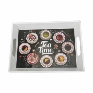 Поднос 38/28 пластиковый белый