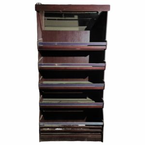 Стеллаж хлебный 130/54/260 лдсп венге