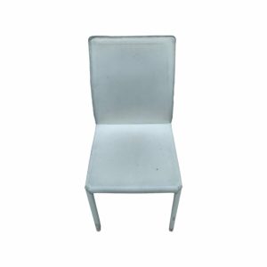 Стул Галс кожа белый