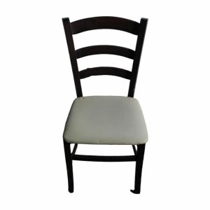 Стул Стронг кожа белый