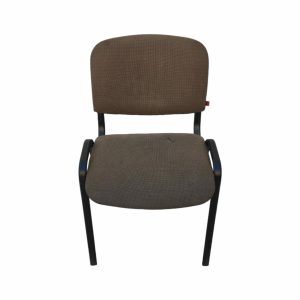 Стул офисный Фабрикант коричневый ткань