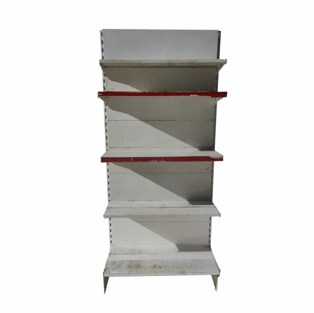 Стеллаж торговый пристенный