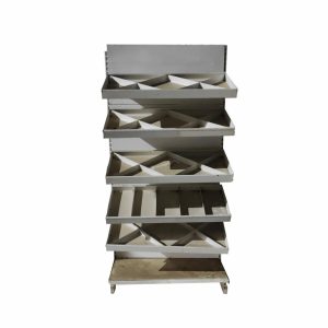 Стеллаж торговый пристенный кондитерский тип 8