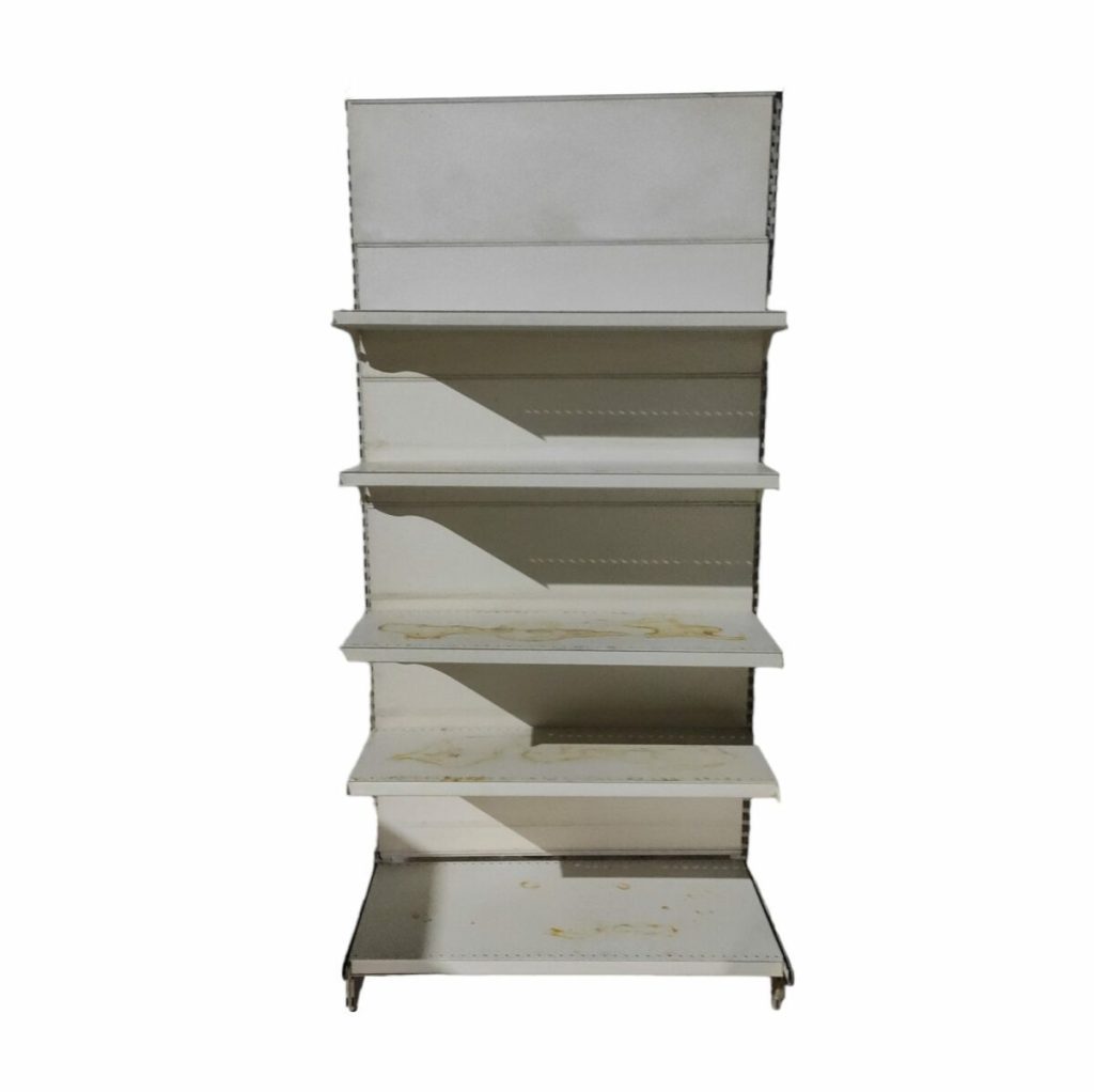 Стеллаж торговый пристенный