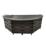 Овощной развал полукруг 180/98/68