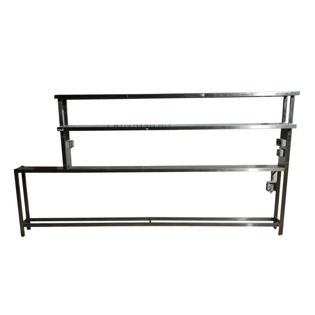 Стеллаж сварной нержавейка 3 полки