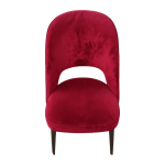 Стул Молли ткань бордовый