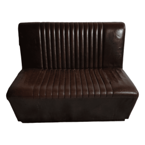 Диван Кабаре люкс 111 коричневый кожзам