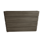 Перегородка кашпо лдсп серая 127/23.5/91 глубина 15