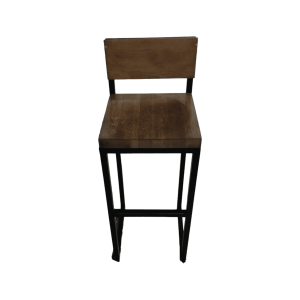 Стул барный Паркер дерево черный
