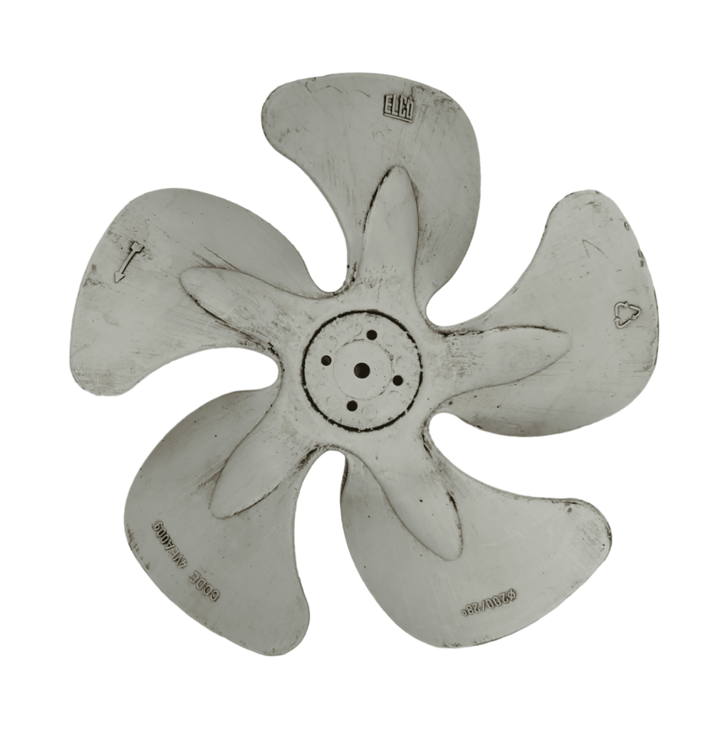 Осевая крыльчатка пластик