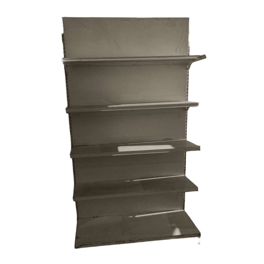 Стеллаж торговый пристенный