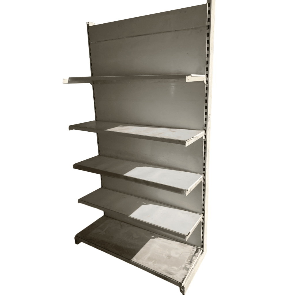 Стеллаж торговый пристенный