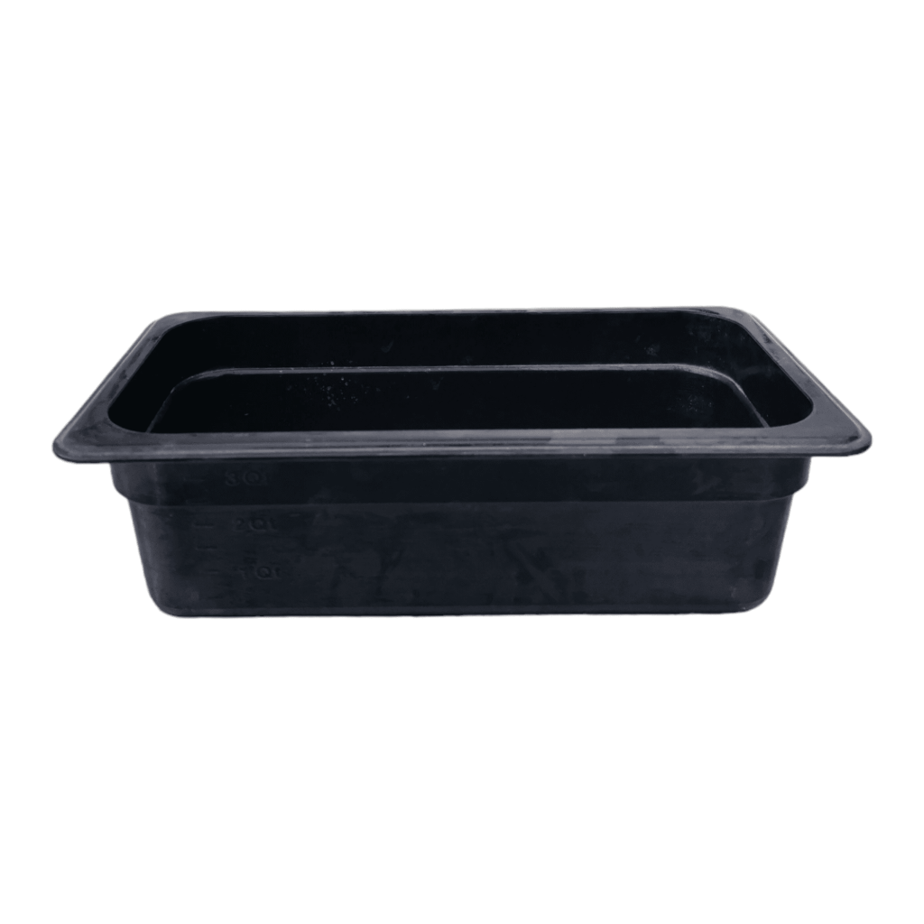 Гастроемкость черный пластик GN 1/3 100