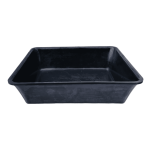 Гастроемкость черный пластик GN 1/2 100