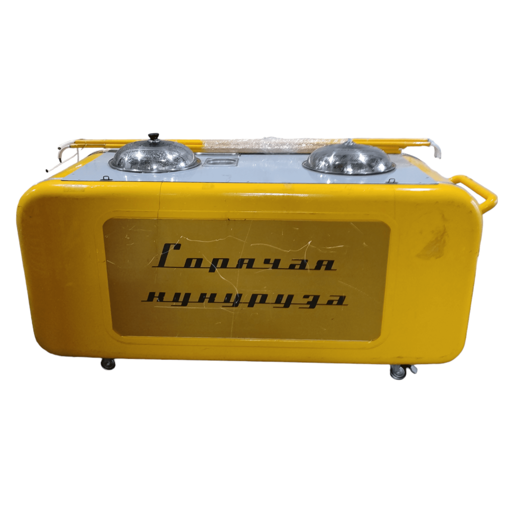 Торговая тележка для продажи вареной кукурузы