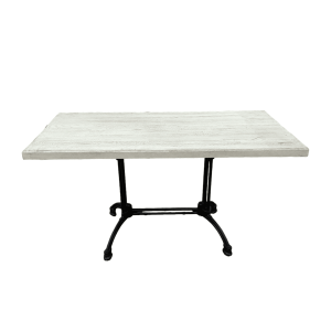 Стол Винтерберг 140 дерево массив белый