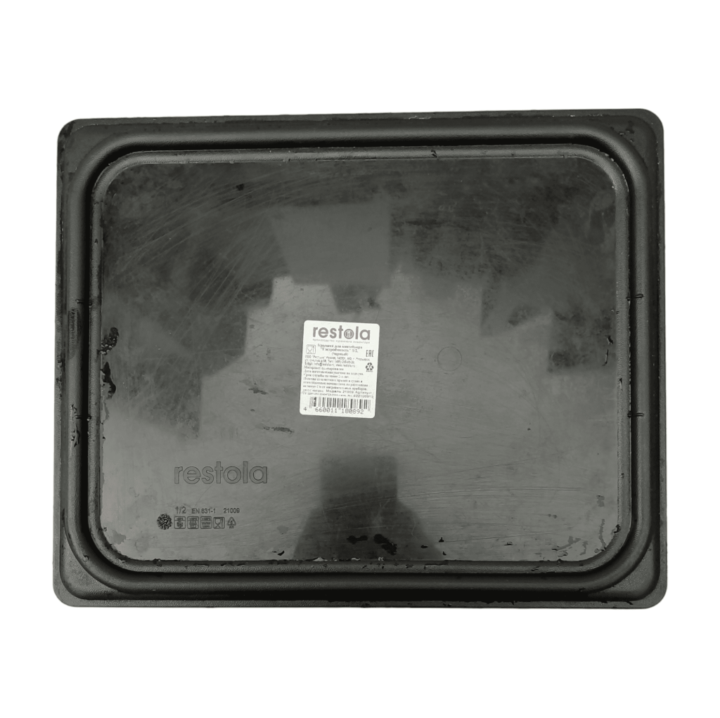 Крышка для черной пластиковой гастроемкости GN 1/2