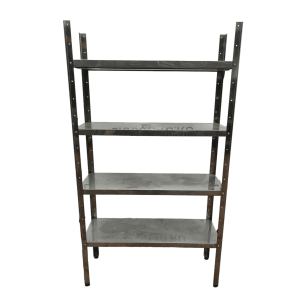 Стеллаж 100/40/178 разборный нержавейка 4 полки