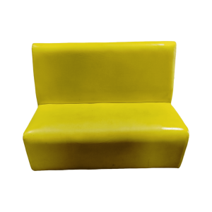 Диван Монофикс Буно 120 кожзам желтый