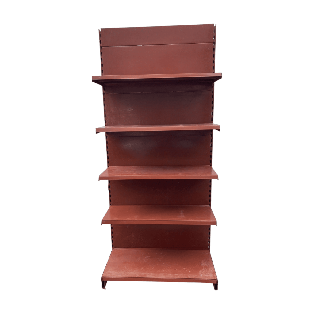 Стеллаж торговый пристенный