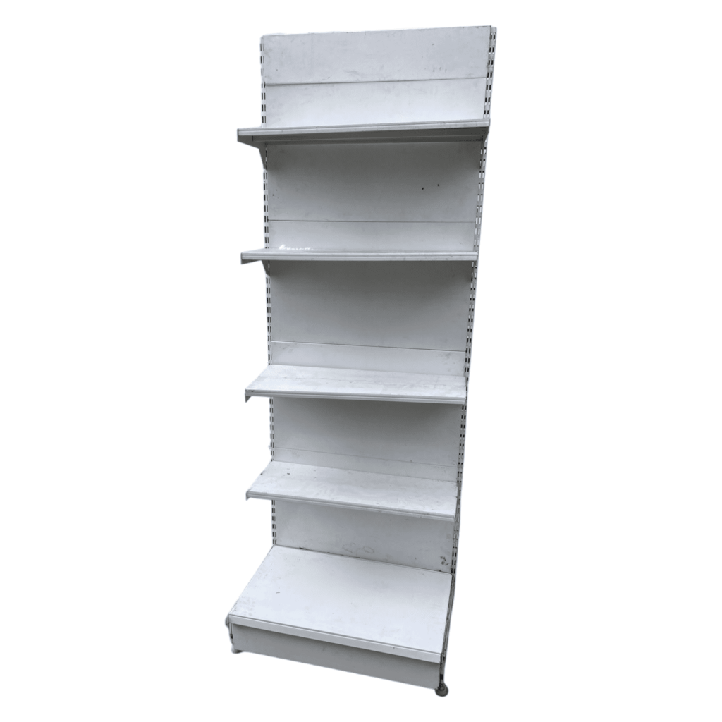 Стеллаж торговый пристенный