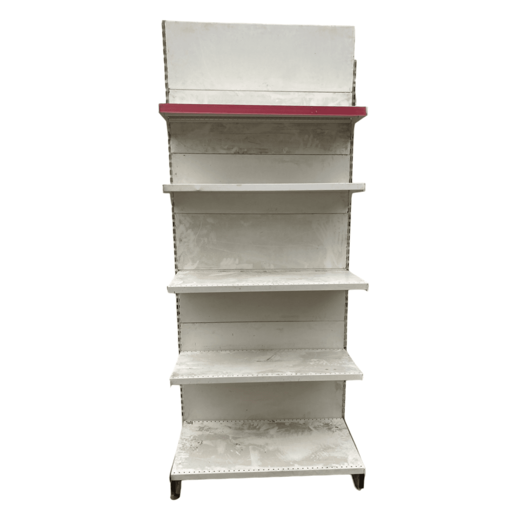 Стеллаж торговый пристенный