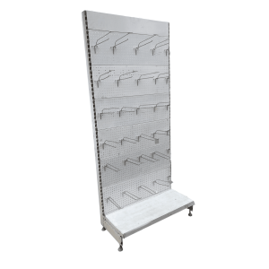 Стеллаж торговый пристенный перфорация тип 33