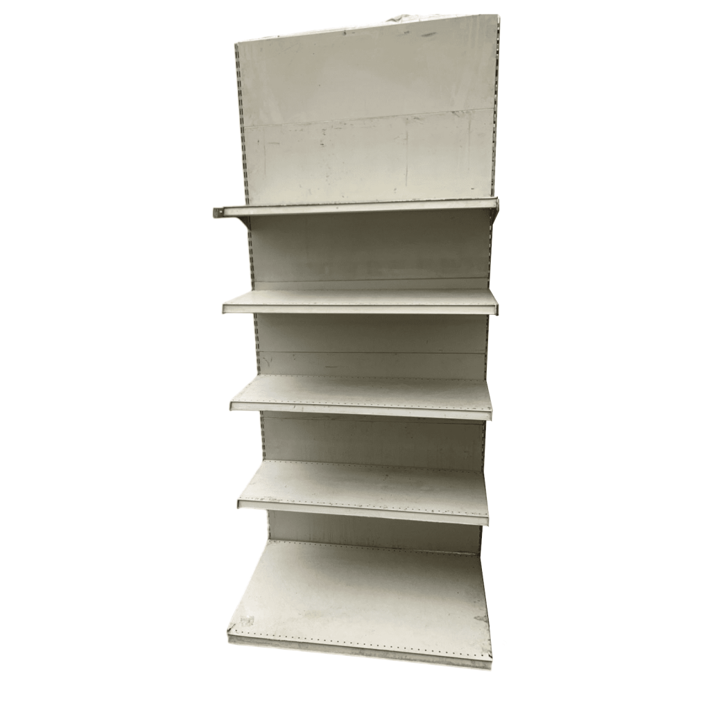 Стеллаж торговый пристенный