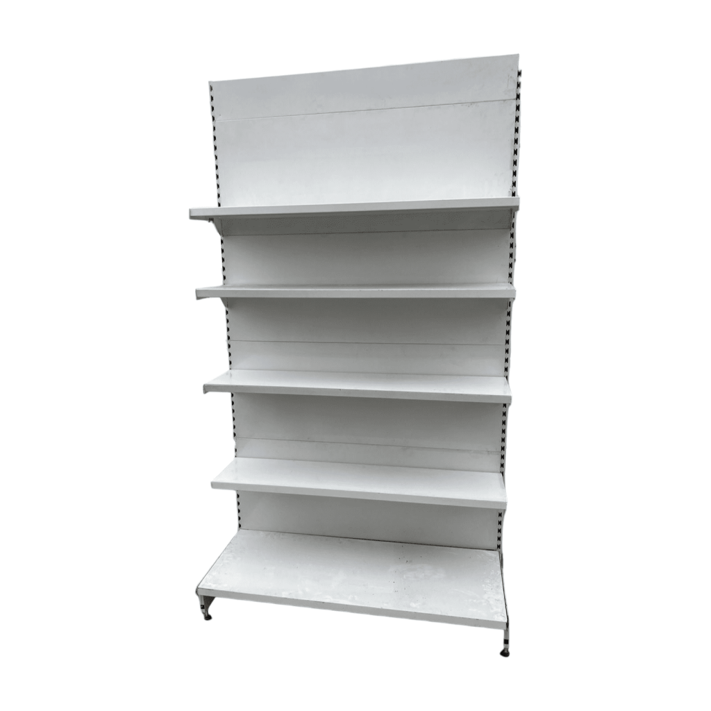 Стеллаж торговый пристенный