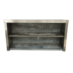 Полка настенная полуоткрытая 95/42/62 2 уровня