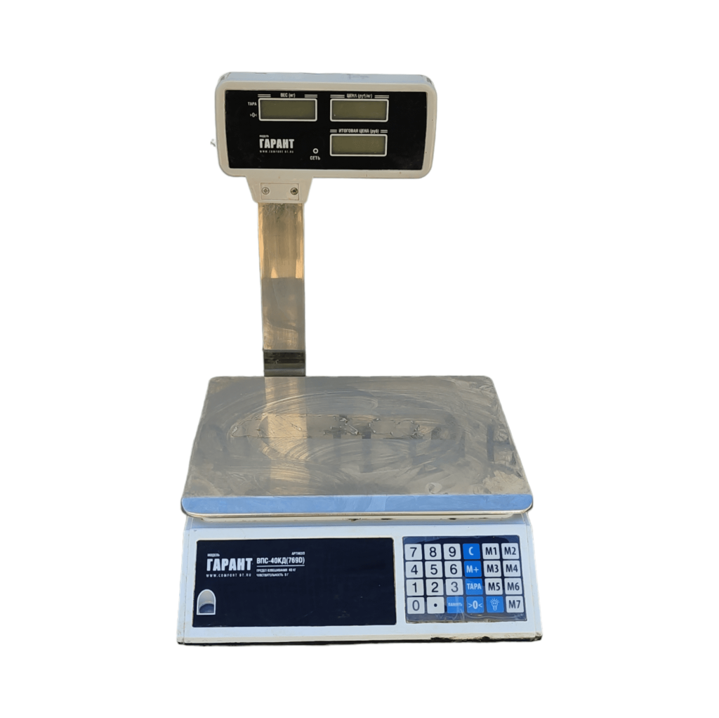 Весы торговые Гарант ВПС-40КД(769D)