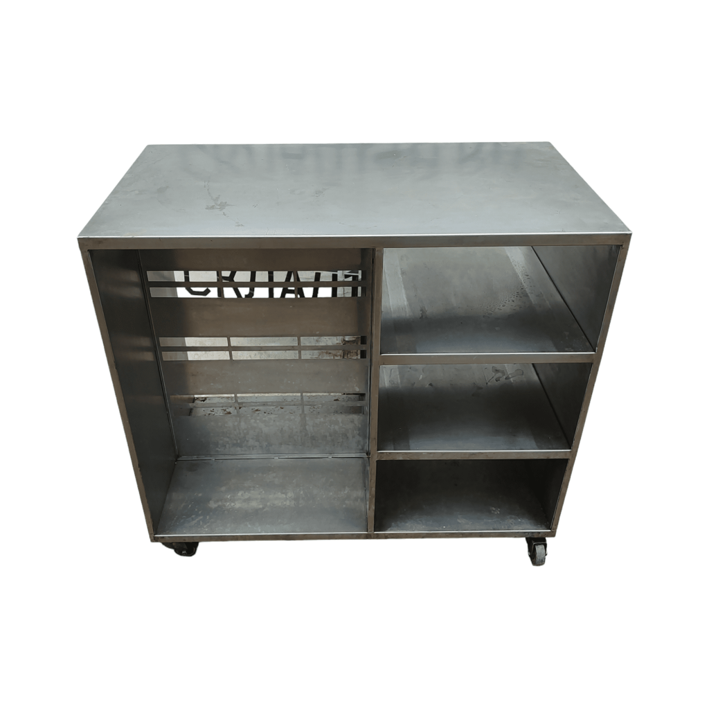 Стол цельный на колесах