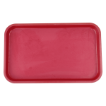 Поднос 52/32 пластиковый красный