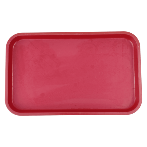 Поднос 52/32 пластиковый красный